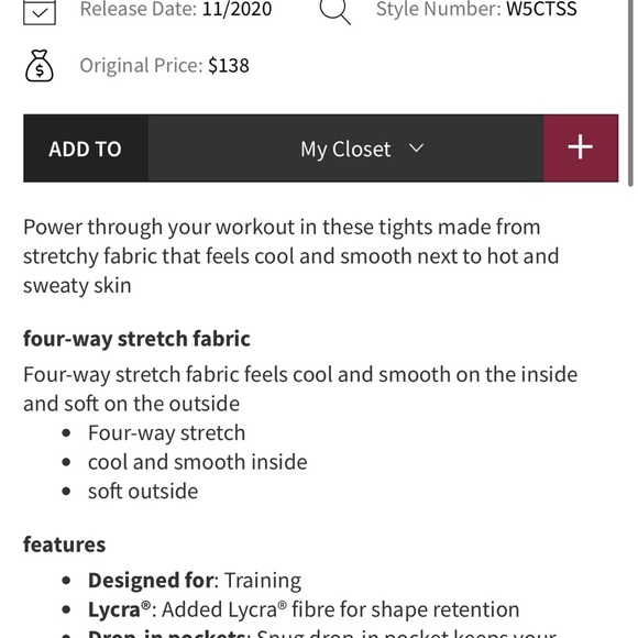 Lululemon Invigorate High-Rise Tight 25" Side Pocket Shibori Tie Dye Size 2 - Picture 8 of 8